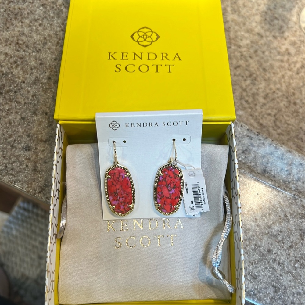 Kendra Scott color mix earrings